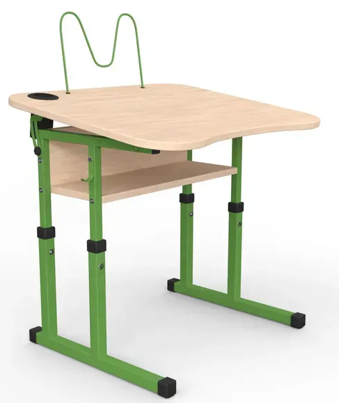 Стіл учнівський рег.нахил №3-6/600х500 МФ Вересень